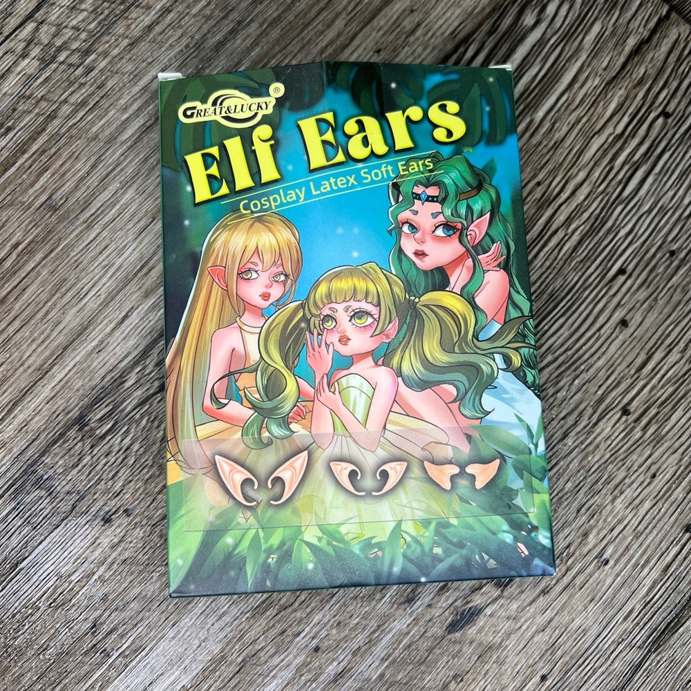 Green Elf Ears Cosplay Latex